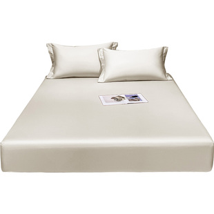 中美英德Twin/Full/Queen/King尺寸25-30厘米厚床垫适用床笠纯棉