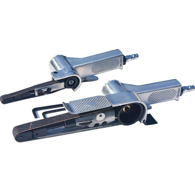 气动砂带打磨机10*330MM 520*20手持小型砂带机 打磨机环带机包邮