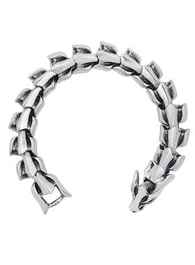 复古做旧龙形夸张宽版粗款手链男