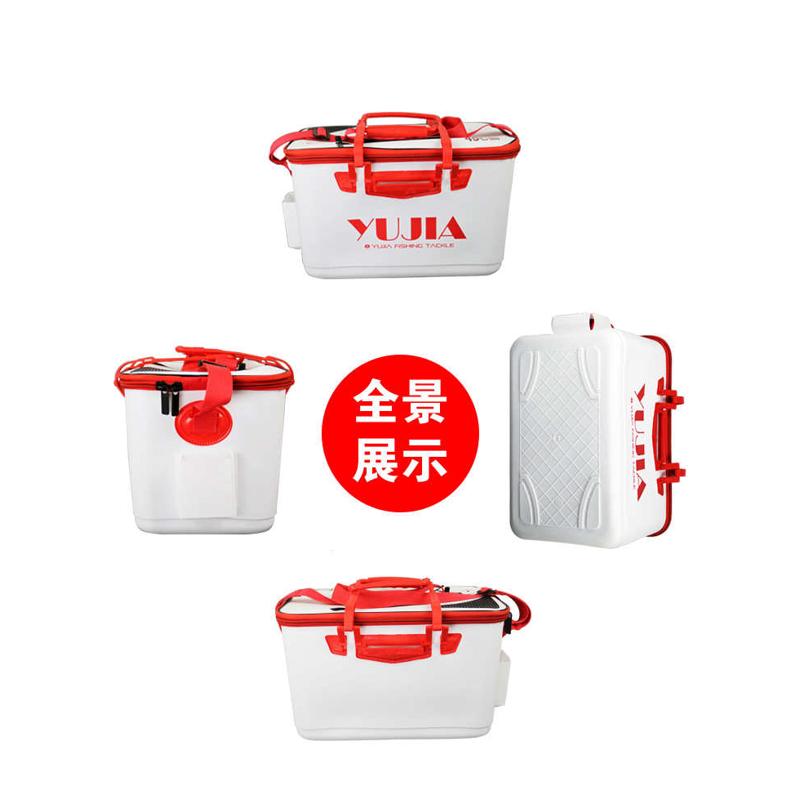 2019新款钓鱼桶 eva活鱼桶一体成型水桶 加厚活鱼桶快速放鱼口