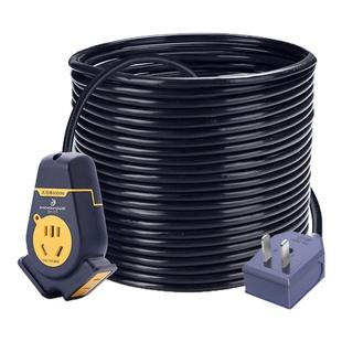 大功率新能源老头乐电汽车充电延长线电动车二芯4平16A插座户外线