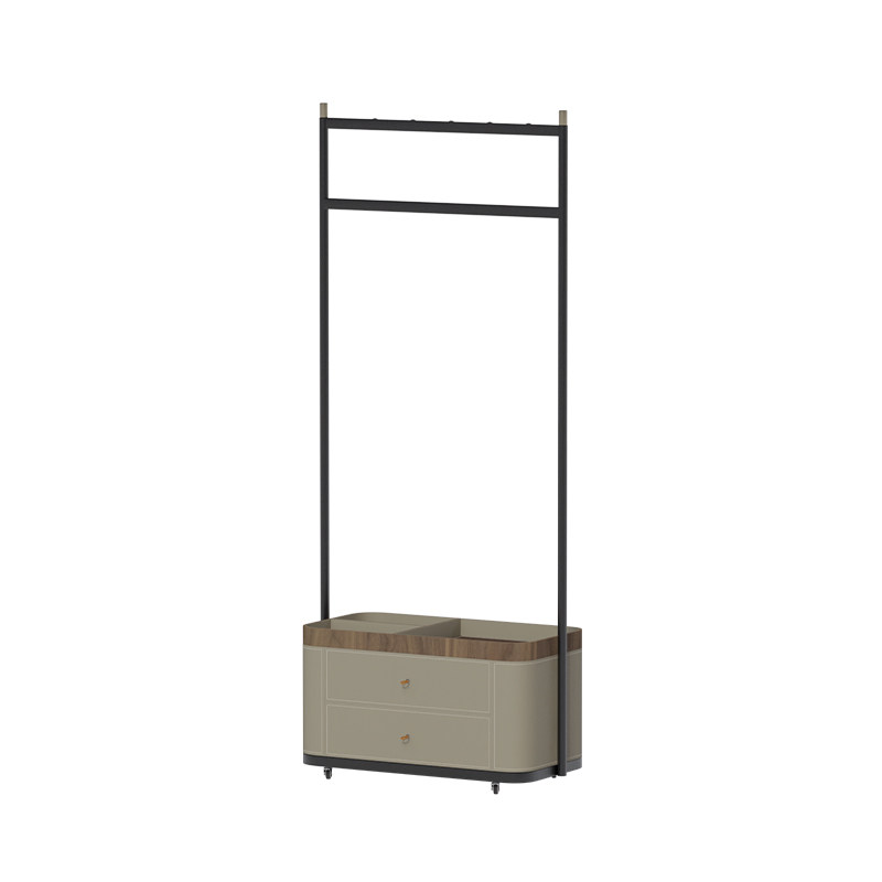 萨尼莱轻奢中古可移动衣帽