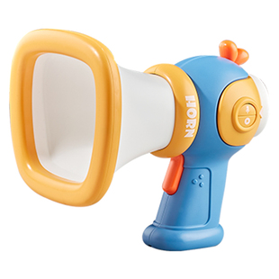 小喇叭儿童玩具可吹乐器宝宝专用3到6岁大声公变声器搞怪录音扩音