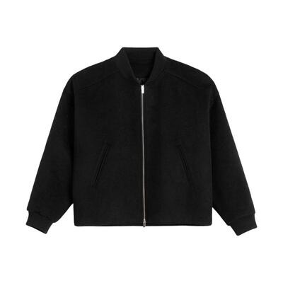 小众原创设计棒球领秋冬季夹克