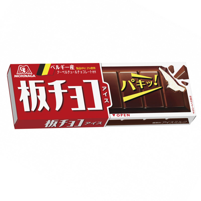 日本森永食品巧克力脆皮冰淇淋