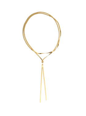 花迹钛钢项链女小众设计感