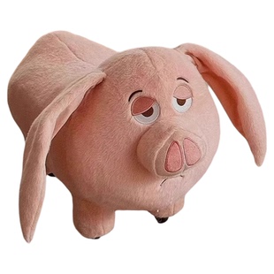 太乙真人坐骑猪玩偶凳子可爱飞天猪公仔动物形凳矮凳娃娃儿童座椅