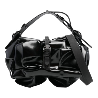 INNERRAUM磁吸扣暗黑单肩斜挎包