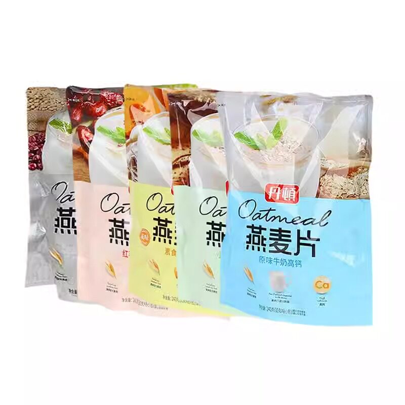 丹顿牛奶加钙营养早餐速食燕麦片