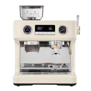 Barsetto百胜图V1AP家用冷萃意式半自动咖啡机研磨一体小型商用