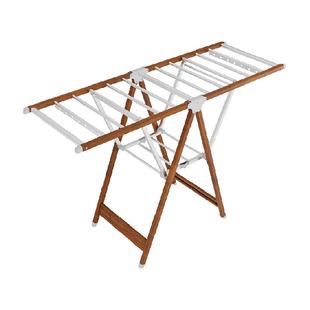 稳纳折叠晾衣架落地室内家用阳台晾衣杆铝合金晒被子凉衣架晒衣架