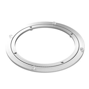 餐桌转盘铝合金底座家用大理石板玻璃圆桌转芯旋转轨道轴承转盘