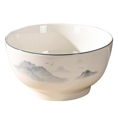 陶瓷碗盘套装家用乔迁餐具釉下彩