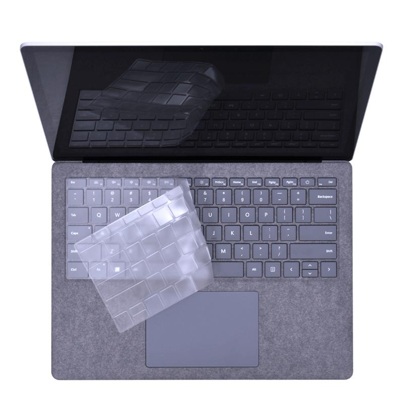 适用微软surface laptop8键盘膜book3笔记本屏幕膜全屏覆盖护眼钢化膜Laptop Studio go透明