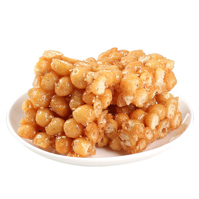 老式沙琪玛硬脆琪玛酥萨其马糕点8090后怀旧零食休闲传统小吃食品