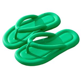 EVA人字拖鞋女夏海边夹脚沙滩鞋浴室洗澡防滑凉拖时尚潮流拖鞋