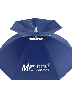佳钓尼头戴式折叠遮阳防晒帽