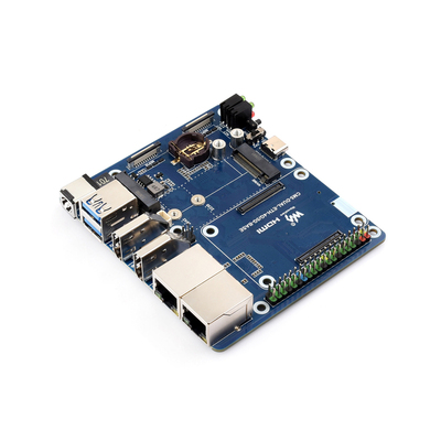 微雪树莓派CM5双网口扩展板