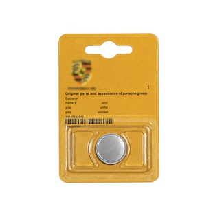 保时捷原装车钥匙电池macan帕拉梅拉卡宴panamre911/718智能遥控器锁匙Taycan/Boxster原厂纽扣电子CR2032