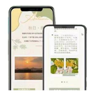 长图设计海报微信公众号图片包月服务秀米排版模版编辑落地页制作