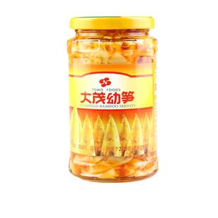 大茂幼笋脆笋350g幼笋台湾风味即食酱菜佐餐下饭小菜早餐菜笋罐头