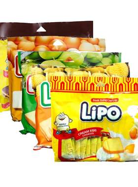 lipo面包干原味越南进口