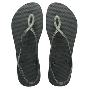 Havaianas哈唯纳明星同款Luna新款软底凉鞋夏女夹脚外穿度假凉拖