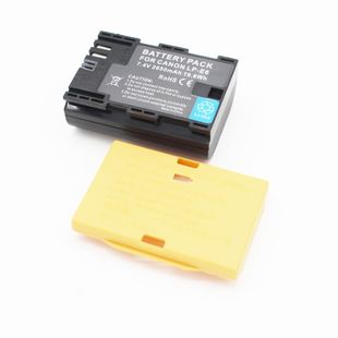适用佳能E6单反相机电池5D2 5D3 5DSR 6D 7D 7D2 60D 70D 80D 90D