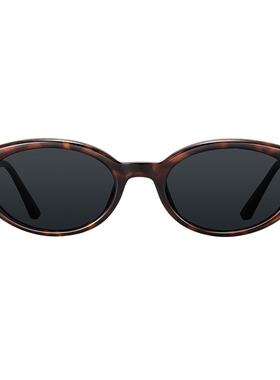 椭圆窄框猫眼墨镜防晒太阳眼镜