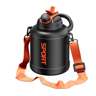 保温杯大容量男吨吨桶316不锈钢大肚保温水壶便携新款吸管水杯子