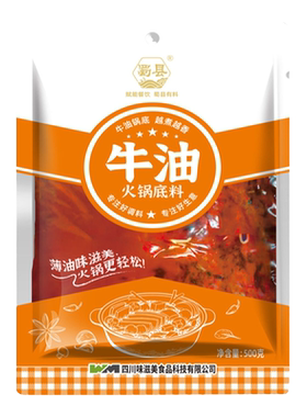 蜀县牛油火锅底料商用厚料型