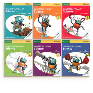 剑桥少儿英语科学教材Cambridge Primary Science 1/2/3/4/5/6级 学生书+练习册+Challenge Skills+Builder原版进口primaryscience