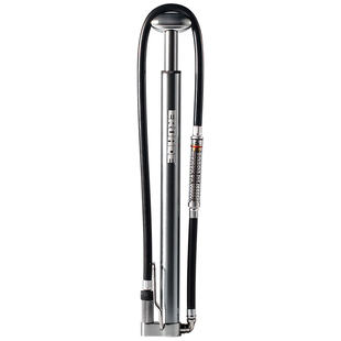 伊诺德EROADE迷你落地式高压气筒自行车公路车便携带气压表美法嘴