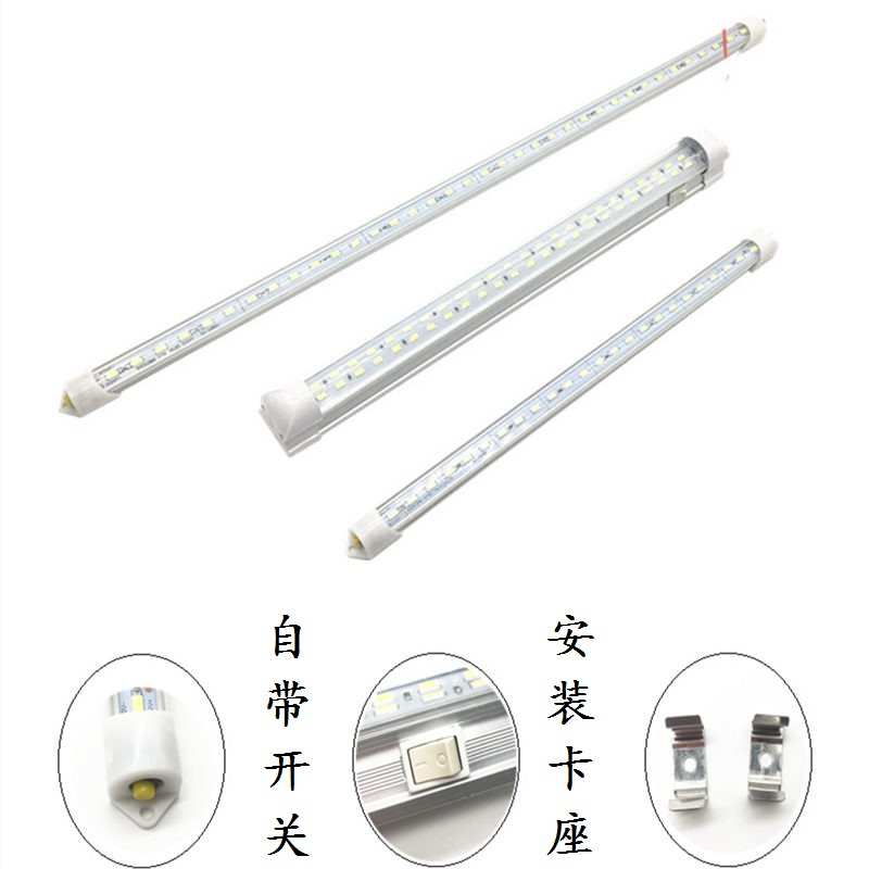 货车灯驾驶室阅读灯12V24V车内灯LED长条照明工程汽车厢灯车顶灯