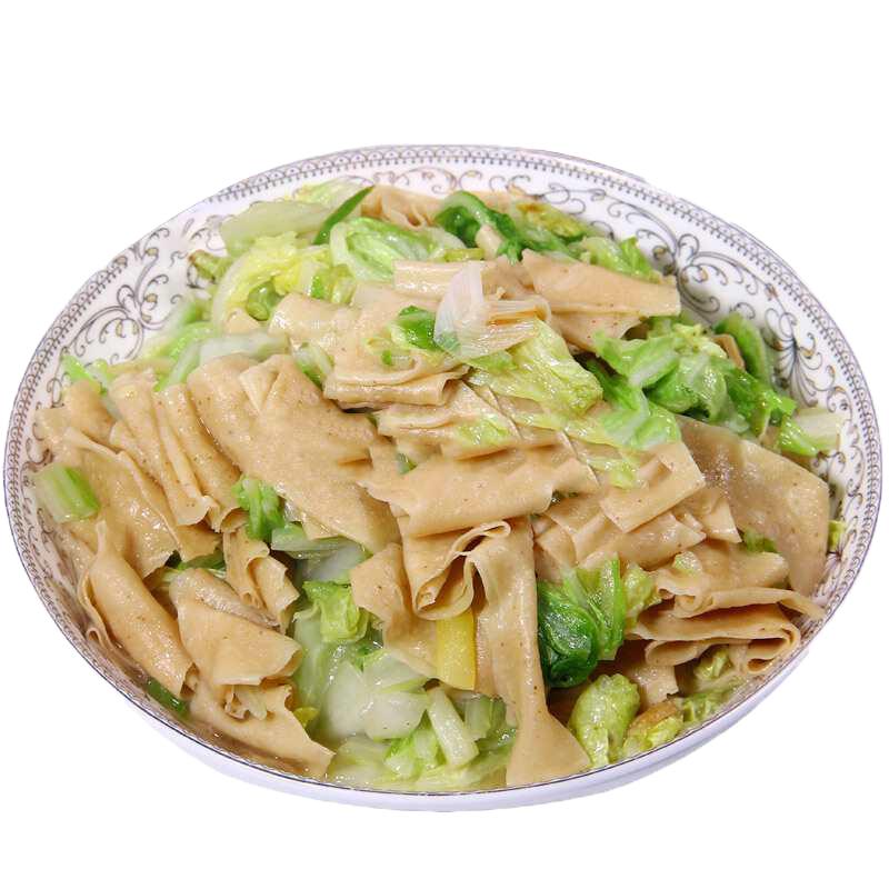 农家手工大豆蛋白肉大豆皮.
