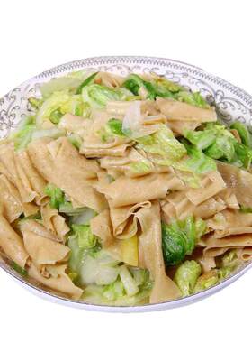 农家手工大豆蛋白肉大豆皮.