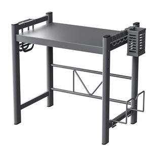 家图腾厨房微波炉置物架台面多层电饭煲架子家用多功能烤箱收纳架