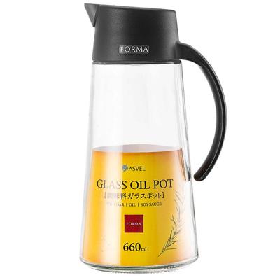 asvel日本防漏料酒瓶玻璃油壶