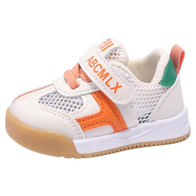 夏季透气软底防滑宝宝学步网鞋