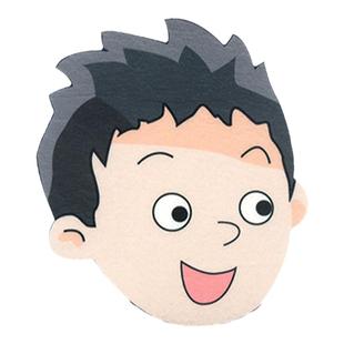 译林版小学英语人物头饰课本头像课堂课件公开课对话表演儿童教具