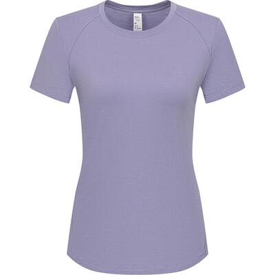 本来BENLAI女士羊毛混纺T恤衫夏季新款休闲运动上衣BNS450016