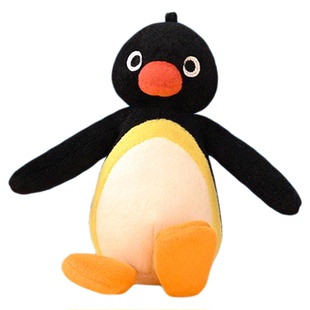 山莫pingu企鹅经典系列包包挂件可爱女生毛绒小玩偶生日礼物挂饰