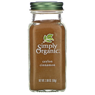 美国进口Simply organic有机锡兰肉桂粉Ceylon cinnamon咖啡伴侣