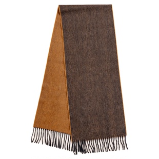 新年礼赠|苏格兰羊绒|DENTS保暖双色双面水波纹围巾CONVERT礼盒