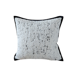 抱枕沙发客厅套法式奶油风轻奢高级感床头软包靠枕靠背套方形枕芯