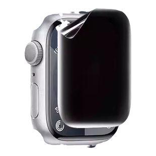 适用iphoneWatchs10手表膜Ultra49曲面防窥膜AppleWatch9/8保护iWatchSE水凝膜苹果S8手表软膜Watch全屏覆盖