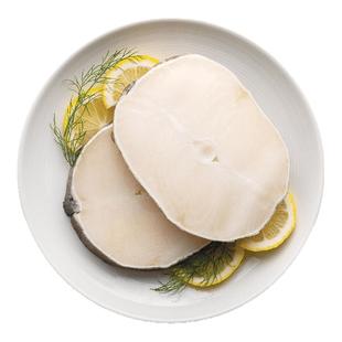 法国进口南极深海野生银鳕鱼片/超高标准3片中段1000g 宝宝辅食