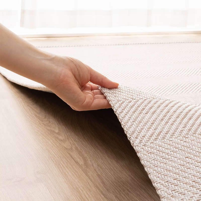 地毯客厅轻奢高级感现代简约日式茶几毯人字纹编织卧室地垫可定制