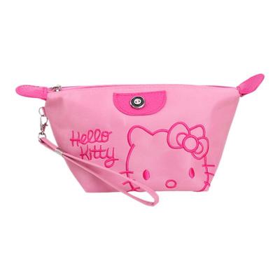 kitty便携卡通可爱链条化妆包