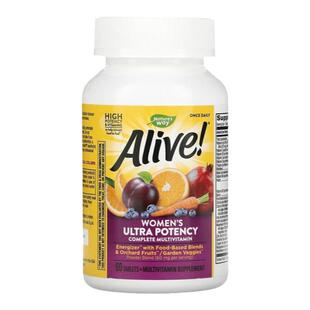 香港直发然萃维Alive女性复合维素含维C维E维B营养片60片维生素